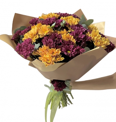 cam fanusta 2 dal beyaz orkide Çiçeğim Çiçeği & Ürünü Golden Bordeaux Bouquet 