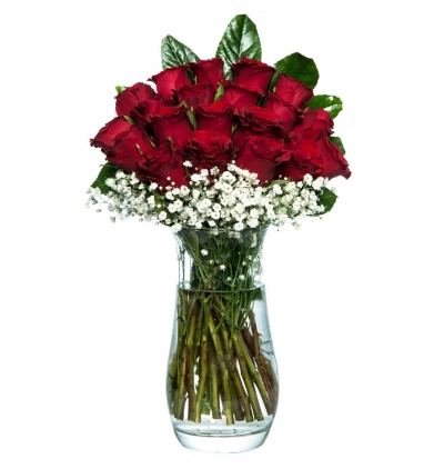 alakart Çiçeği & Ürünü Aşkın Adı 21'li Kırmızı Gül Aranjmanı 