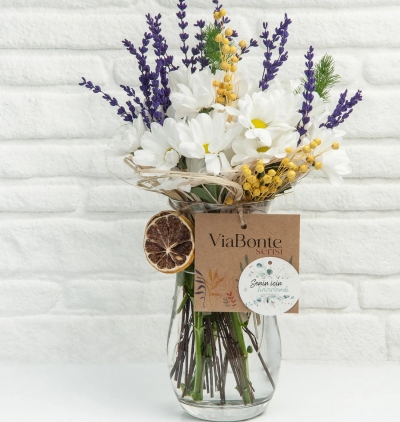 mor düşler Çiçek buketim Çiçeği & Ürünü ViaBonte-The Rarest Bouquet 