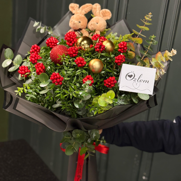  afşin çiçekçilik Medium Size Kokina Bouquet