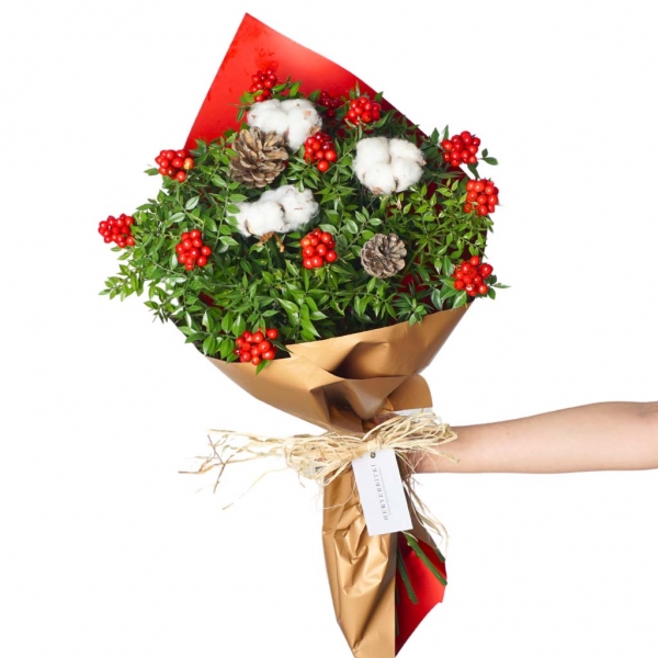 afşin çiçekçi Red Candy Cotton (Büyük Kokina Buketi)