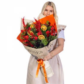  afşin çiçek Winter Citrus Kokina Buketi