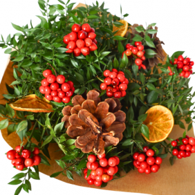 afşin çiçekçi Deluxe Kokina Çiçeği Demeti