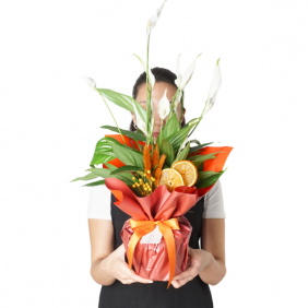  afşin çiçek Hediye Paketli Barış Çiçeği