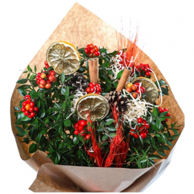  afşin çiçekçilik Naturel Kokina Buketi