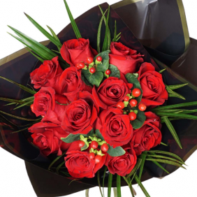 afşin çiçekçi You Make Me Happy (Kırmızı Güller Buketi)