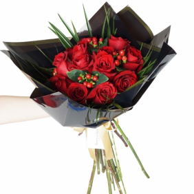 afşin çiçekçi You Make Me Happy (Kırmızı Güller Buketi)