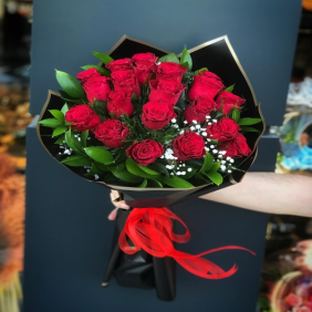 afşin çiçekçi 21 Gül Kız İsteme Çiçeği